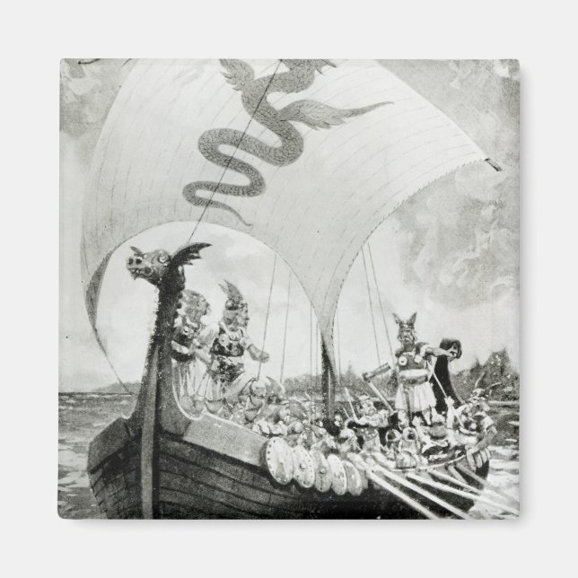 Viking Raiders Magnet (Front)