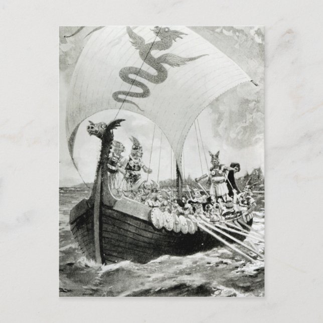 Viking Raiders Postcard (Front)