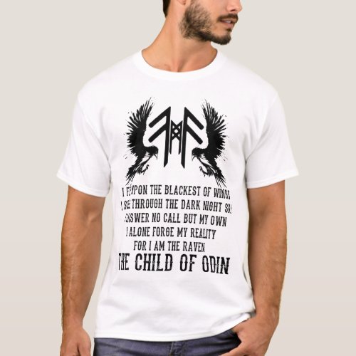 Viking Raven Code T_Shirt