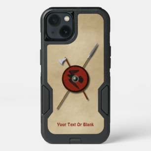 Viking Raven Shield And Weapons iPhone 13 Case