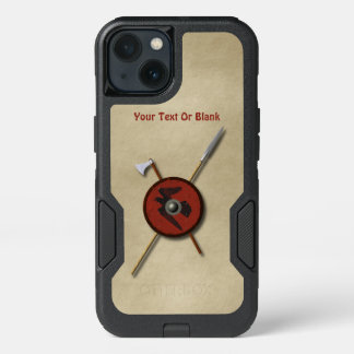 Viking Raven Shield And Weapons iPhone 13 Case