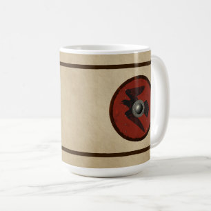 Viking Raven Shield Coffee Mug
