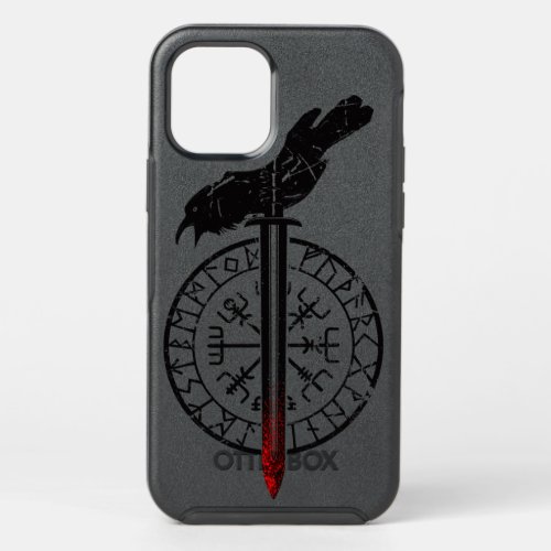 Viking Raven Sword OtterBox Symmetry iPhone 12 Pro Case