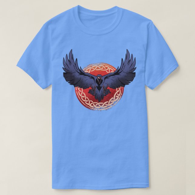 Viking Raven T-Shirt (Design Front)