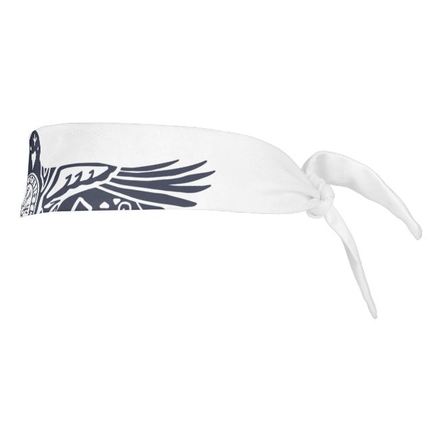 Viking Raven Tie Headband (Rotate 90)