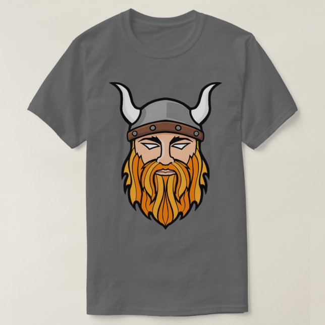 Viking Red T-Shirt (Design Front)