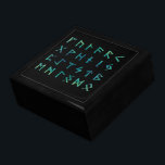 Viking Runes Box<br><div class="desc">Viking Runes Design... </div>