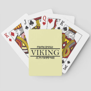 Viking Runes Playing Cards (Classic)