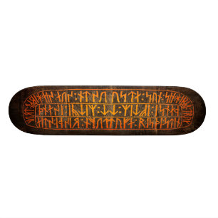 Viking Runes Skateboard Deck