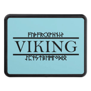 Viking Runes Trailer Hitch Cover