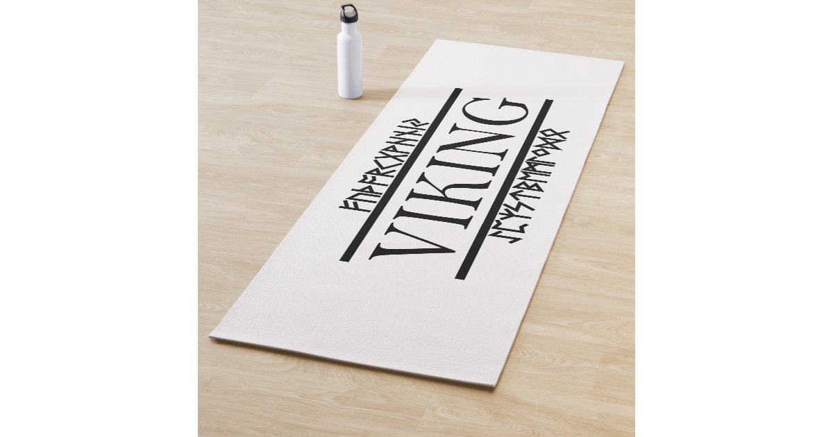 Viking Runes Yoga Mat | Zazzle