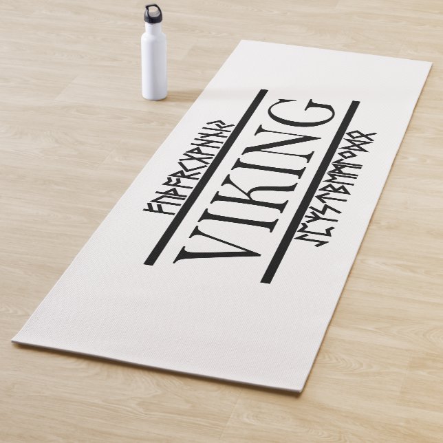 Viking Runes Yoga Mat (In Situ)
