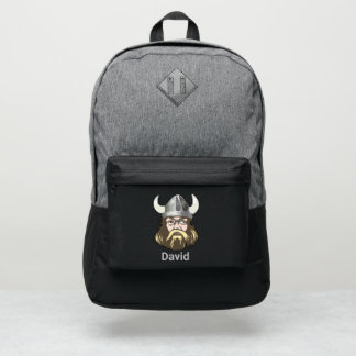 Viking School Mascot Personalized Port Authority® Backpack