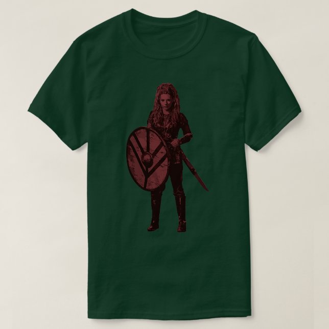 Viking Shield Maiden 2 T-Shirt (Design Front)
