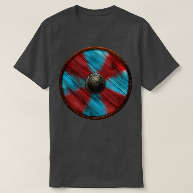Viking Shield no2 T-Shirt (Design Front)