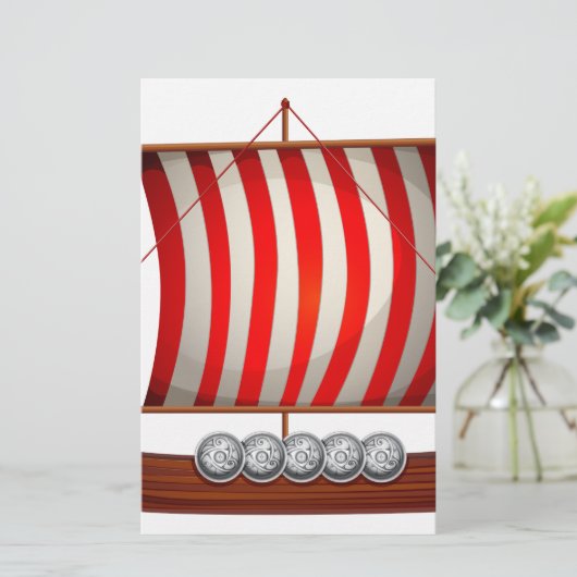 Viking ship (Standing Front)