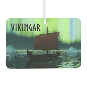 Viking Ship And Northern Lights Air Freshener