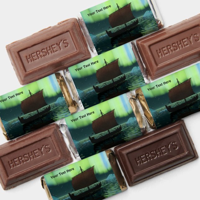 Viking Ship And Northern Lights Hershey's Miniatures (Assorted)