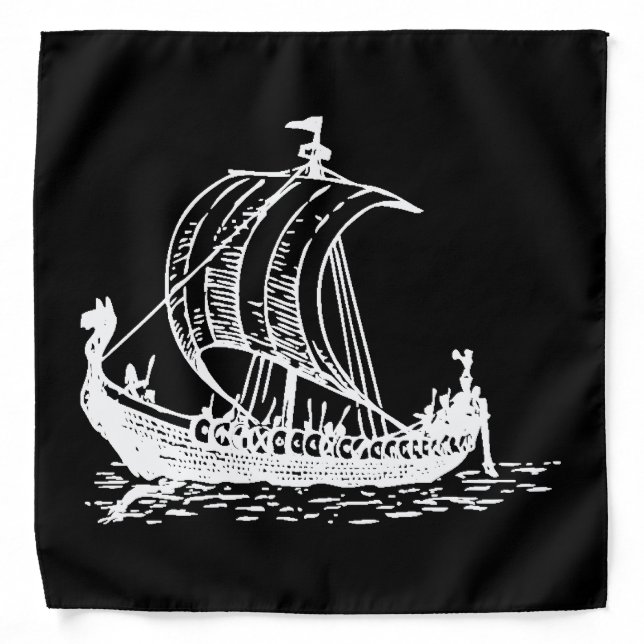 Viking Ship Bandana (Front)
