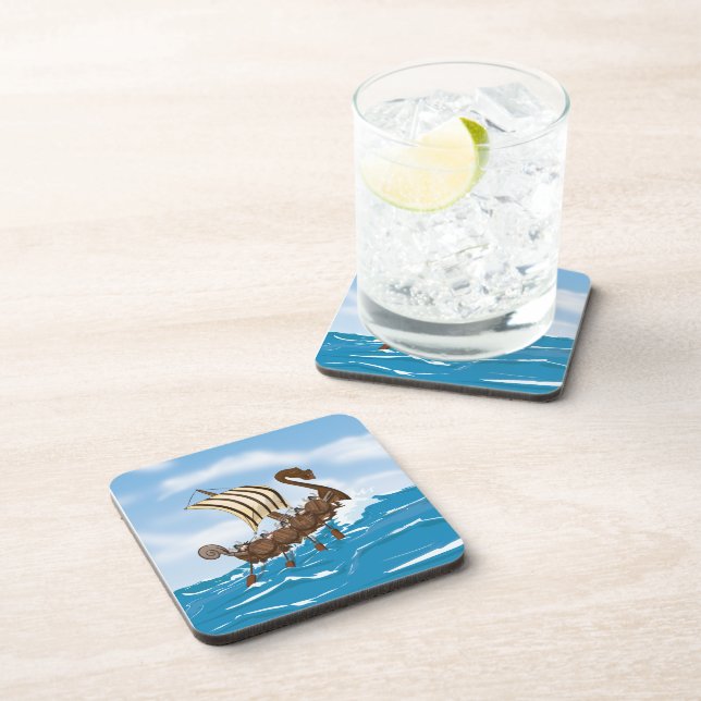 Viking Ship Coaster (Right Side)