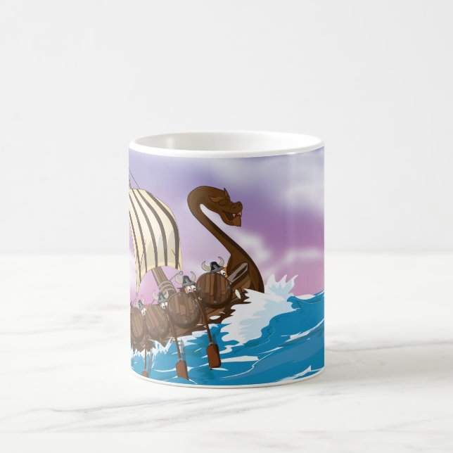 Viking Ship Coffee Mug (Center)