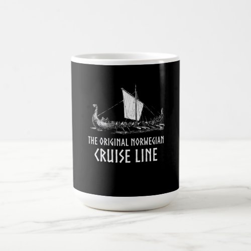 Viking Ship Cruise Line Odin And Valhalla Coffee Mug