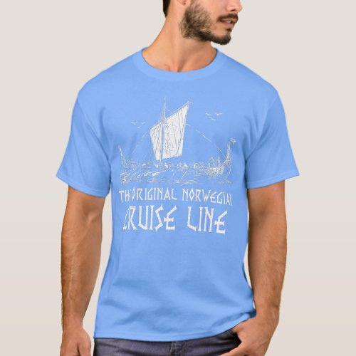 Viking Ship Cruise Line Odin And Valhalla Men Wome T_Shirt