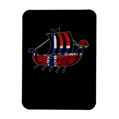 Viking Ship Gift Norway Valhalla Odin Scandinavia Magnet