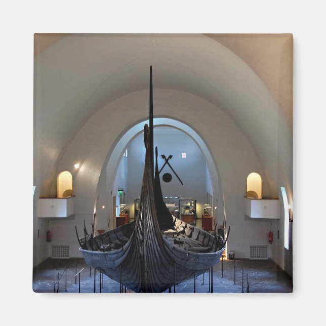 viking ship magnet (Front)