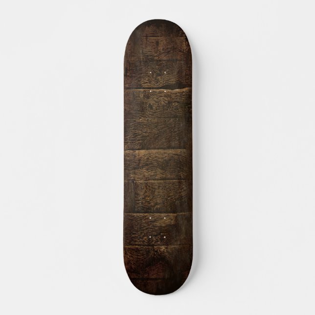 Viking Ship Plank Skateboard Deck (Front)