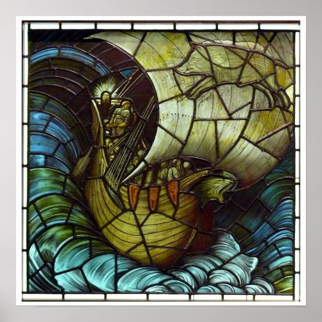 Viking Ship Poster (Front)