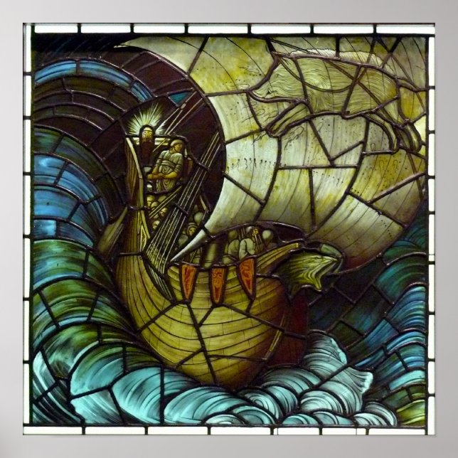 Viking Ship Poster (Front)