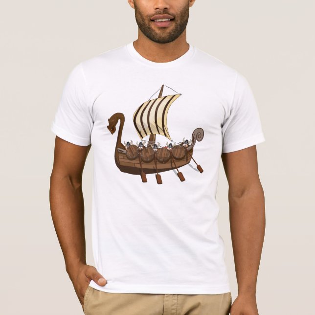 Viking Ship T-Shirt (Front)