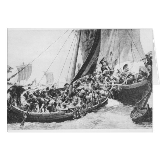 Viking Ships Cards (Front Horizontal)