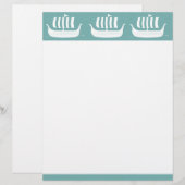 Viking ships letterhead (Front/Back)