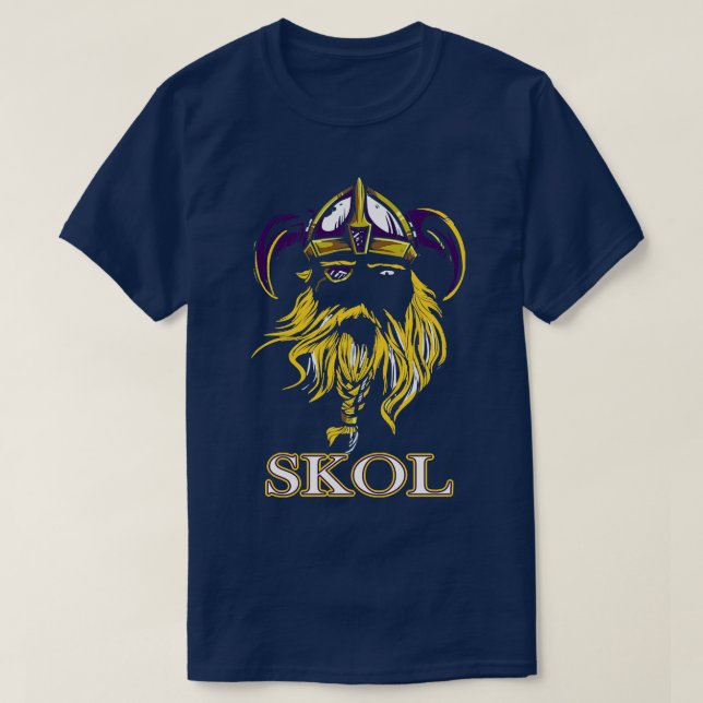 Viking Skol T-Shirt (Design Front)