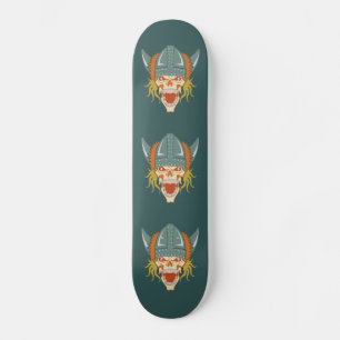 VIKING skull custom skateboard Deck
