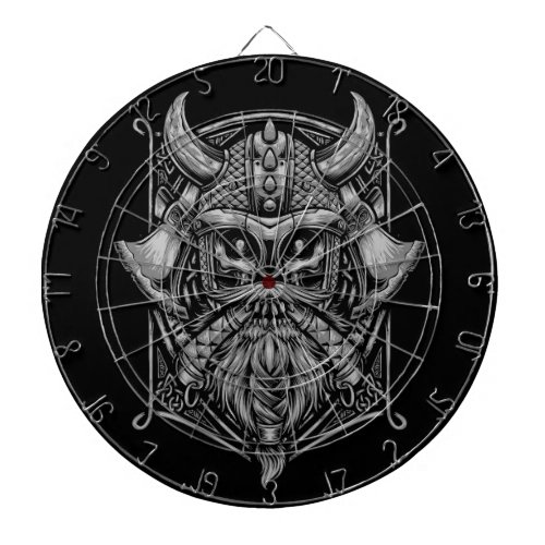 Viking Skull Dartboard