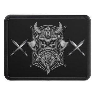Viking Skull Hitch Cover