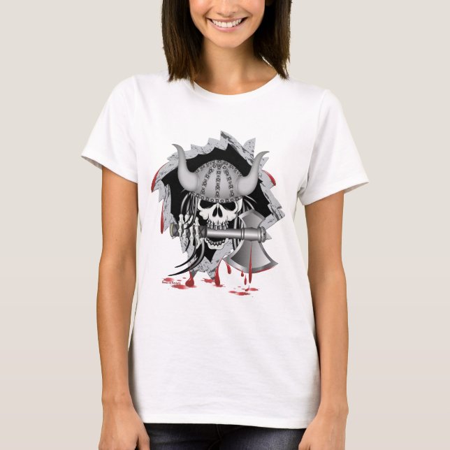 Viking Skull T-Shirt (Front)