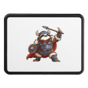 viking sloth Oversized T-Shirt Hitch Cover