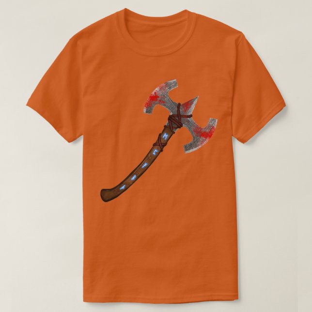 Viking Spell Axe Classic TShirt (Design Front)