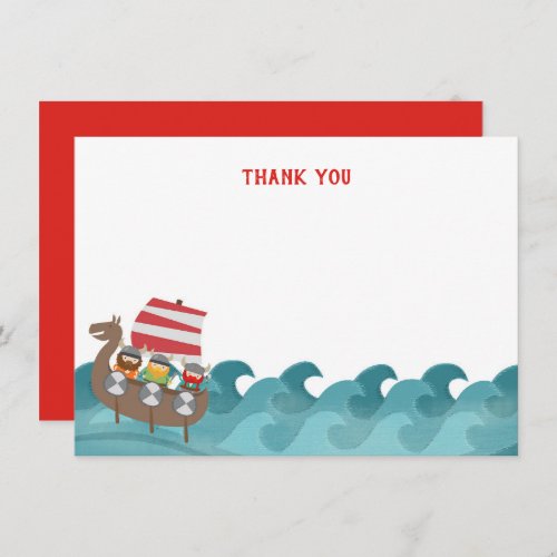Viking Stationery Thank You Note Cards