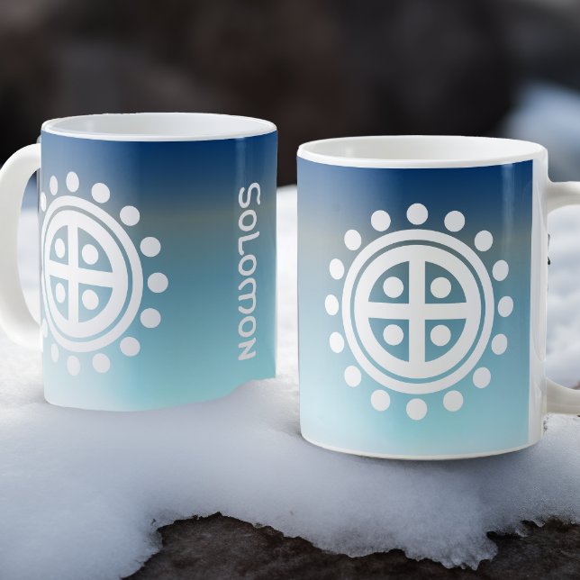 Viking Sun Wheel - Norse Nordic - Personalized Giant Coffee Mug (Creator Uploaded)
