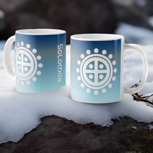 Viking Sun Wheel _ Personalized Coffee Mug