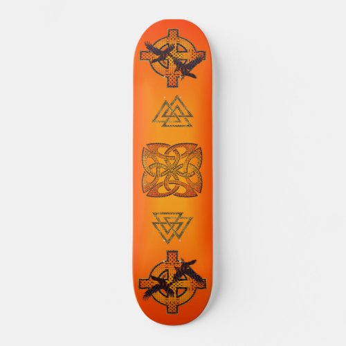 Viking Sunrise Skateboard