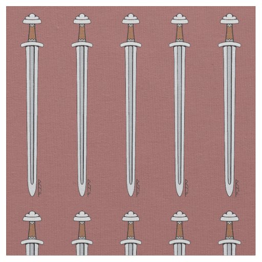 Viking Sword Fabric