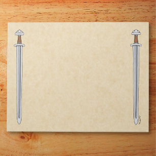 Viking Sword Notepad