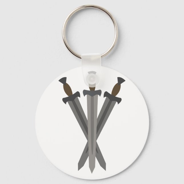 Viking Swords Keychain (Front)