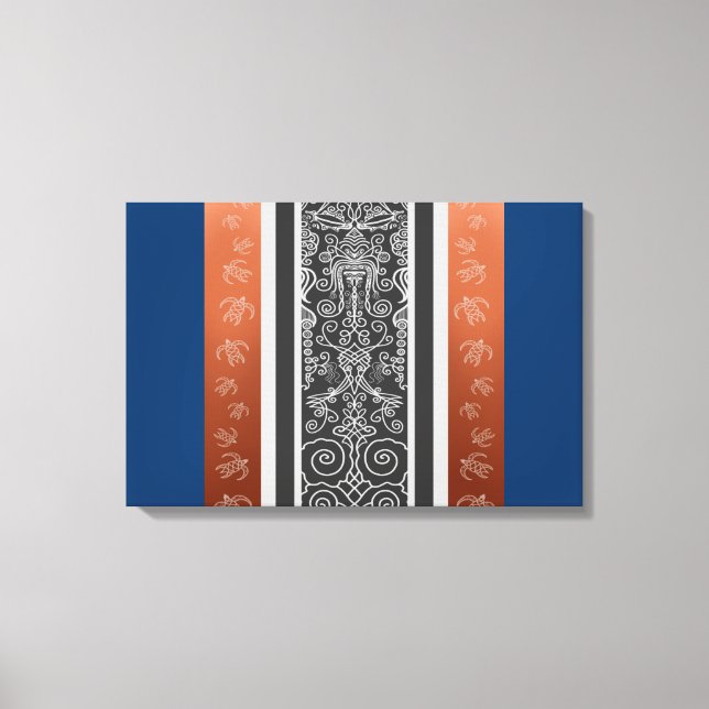 Viking Tattoo Canvas Print (Front)